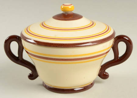 Padua Creme Brown Sugar Bowl & Lid
