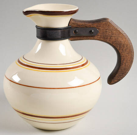 Padua Creme Brown Carafe No Lid