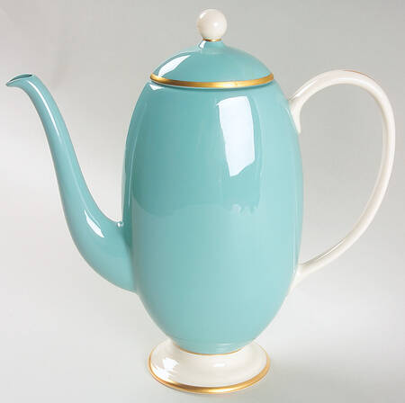Palomar Robins Egg Blue Coffee Pot & Lid