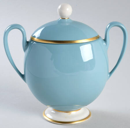 Palomar Robins Egg Blue Sugar Bowl & Lid