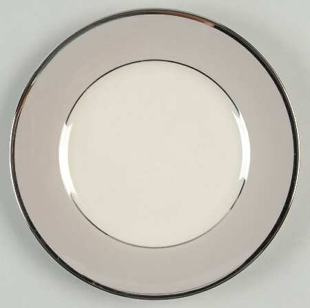 Palomar Grey (Platinum Trim) Bread & Butter Plate