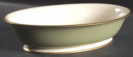 Palomar Jasper (Light Green) 9" Oval Vegetable Bowl