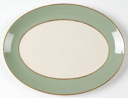 Palomar Jasper (Light Green) 12" Oval Serving Platter