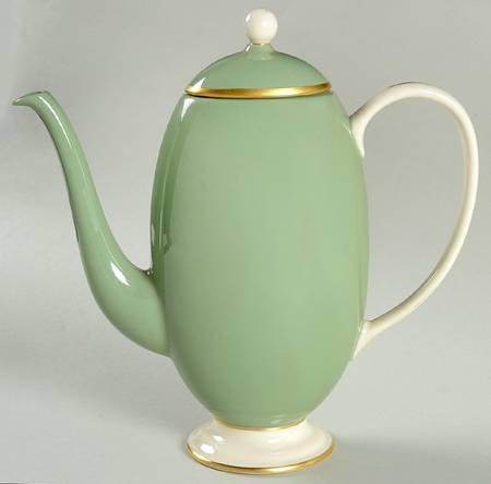 Palomar Jasper (Light Green) Coffee Pot & Lid