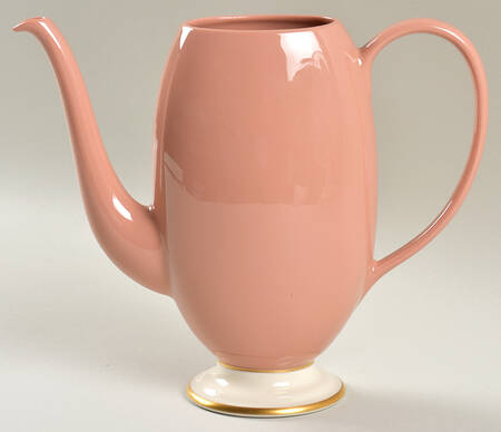 Palomar Cameo Pink (Gold Trim) Coffee Pot No Lid
