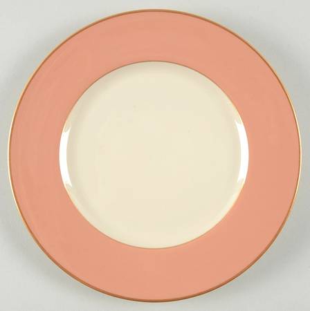 Palomar Cameo Pink (Gold Trim) Salad Plate