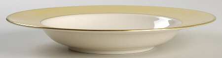 Palomar Yellow Rim Soup Bowl