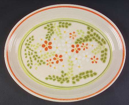 Papaya 13" Oval Serving Platter