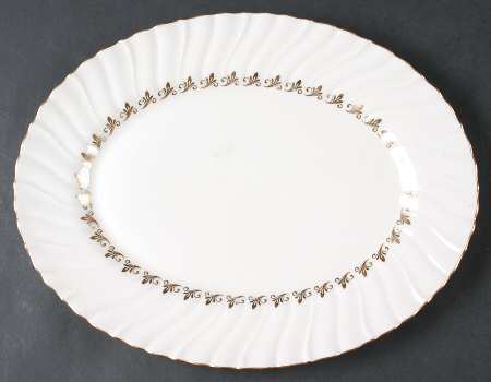 Patrician 13" Oval Serving Platter