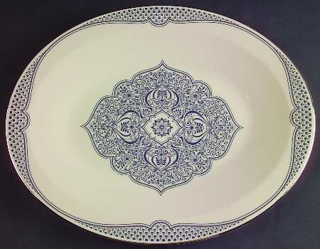 Petalpoint 13" Oval Serving Platter