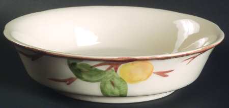 Peach Tree 7" Round Vegetable Bowl