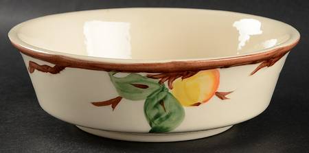 Peach Tree 8" Round Vegetable Bowl