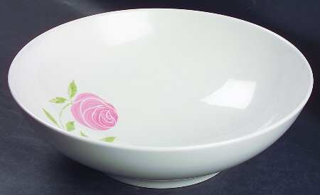 Pink A Dilly 10" Large Salad Serving Bowl