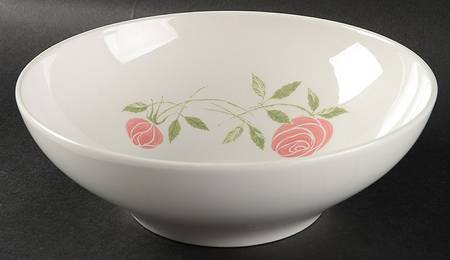 Pink A Dilly 8" Round Vegetable Bowl