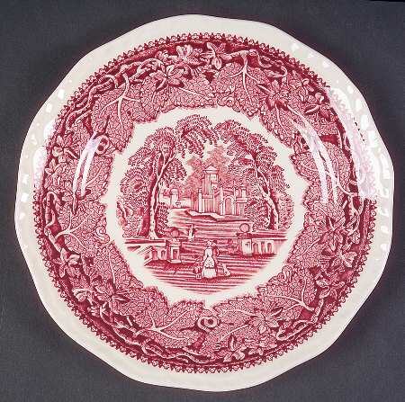 Pink Vista Bread & Butter Plate