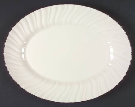 Platina 13" Oval Serving Platter