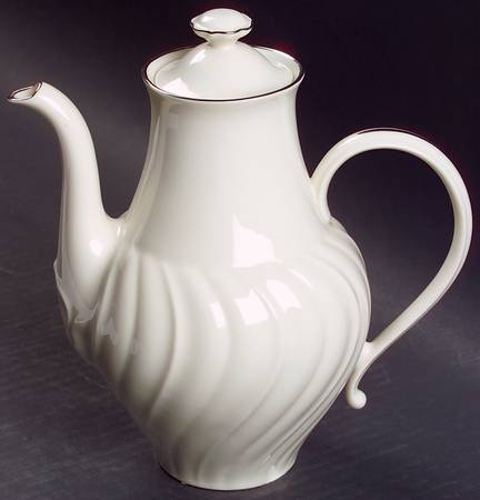 Platina Coffee Pot & Lid