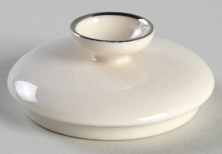 Platinum Band Lid for Sugar Bowl