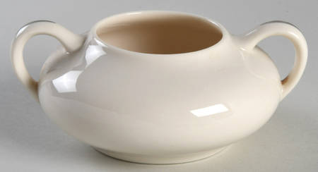 Platinum Band Sugar Bowl No Lid