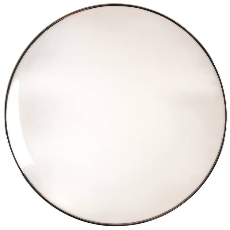 Platinum Band Salad Plate