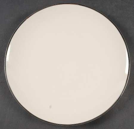 Platinum Band Luncheon Plate