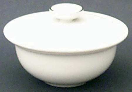 Platinum Band Individual Casserole & Lid