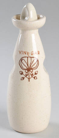 Pomegranate Vinegar Cruet and Stopper