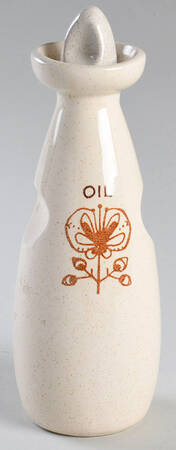 Pomegranate Oil Cruet and Stopper