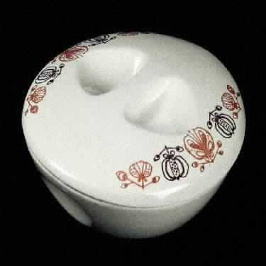 Pomegranate Individual Casserole & Lid