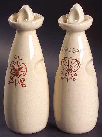 Pomegranate Vinegar and Oil Set with Stoppers
