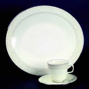 Quadrille 13" Oval Serving Platter