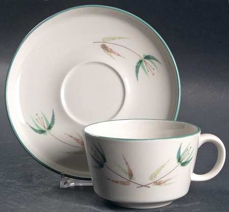 Radiance Flat Cup & Saucer Set