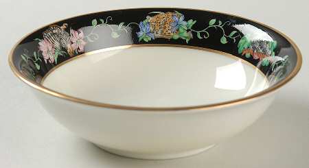 Rafiki Black Coupe Cereal Bowl