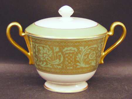Renaissance Crown Sugar Bowl & Lid