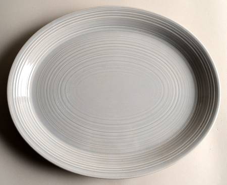 Reflections Blue 13" Oval Serving Platter