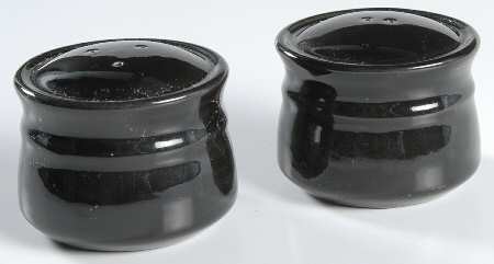 Reflections Black Salt & Pepper Set