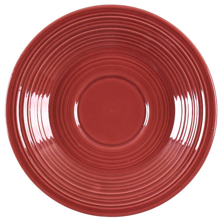 Reflections Burgundy Saucer
