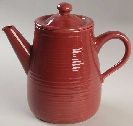 Reflections Burgundy Coffee Pot & Lid
