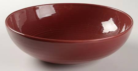 Reflections Burgundy 9" Round Vegetable Bowl