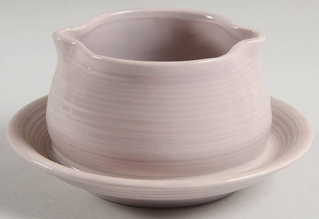 Reflections Lilac Gravy Boat with Attached Underplate