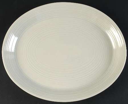 Reflections Silver Grey 13" Oval Serving Platter