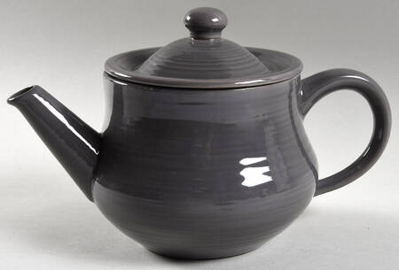 Reflections Smoke Grey Teapot & Lid