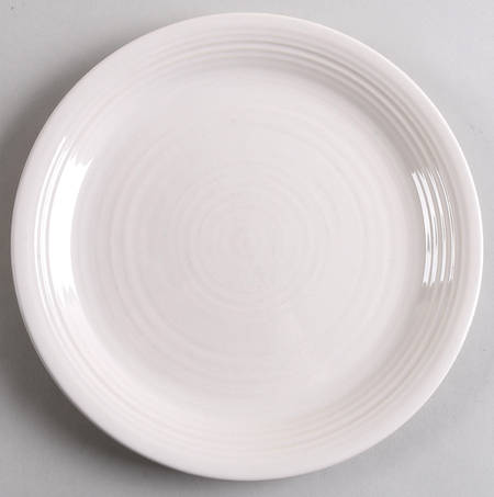 Reflections White Salad Plate