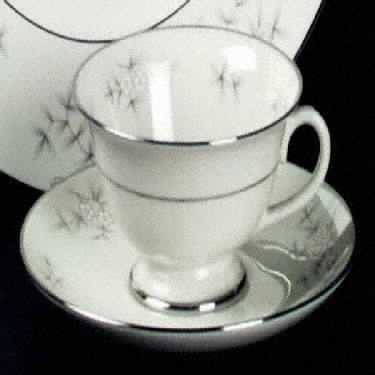 Footed Cup & Saucer Set