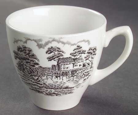 Rustic England Flat Cup
