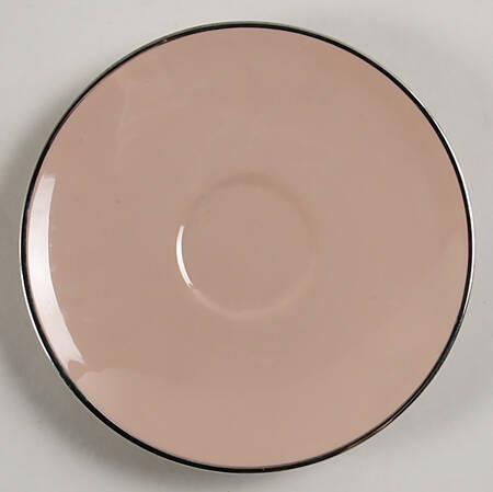 Sandalwood (Platinum Trim) Saucer for Demitasse Cup