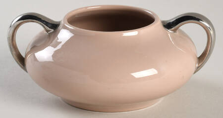 Sandalwood (Platinum Trim) Sugar Bowl No Lid