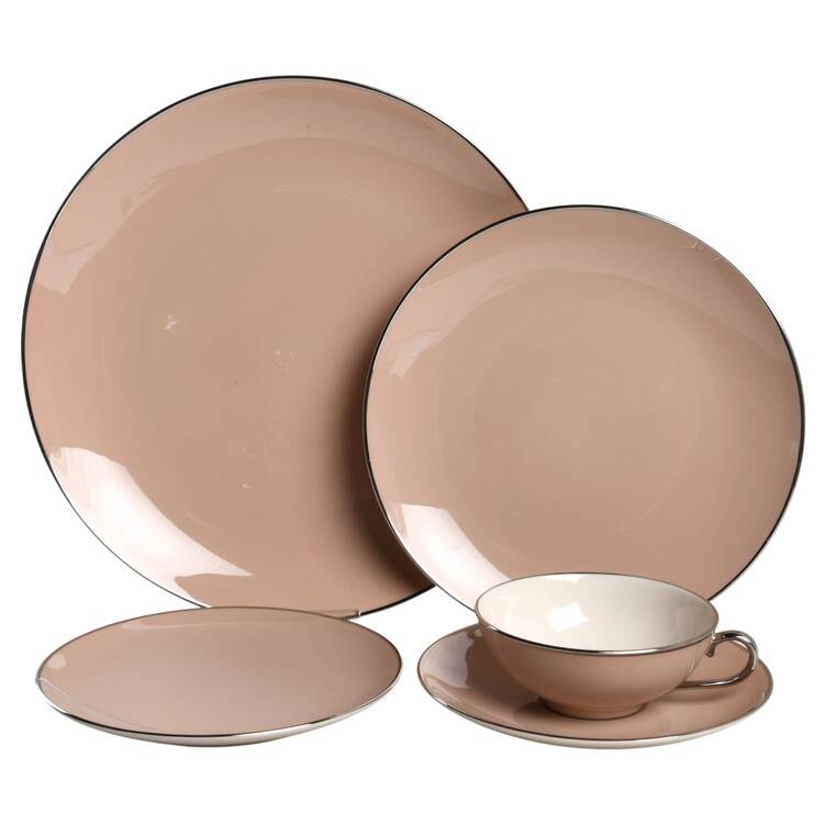 Sandalwood (Platinum Trim) 40 Piece Estate Set