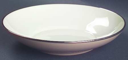 Sandalwood (Platinum Trim) Coupe Soup Bowl