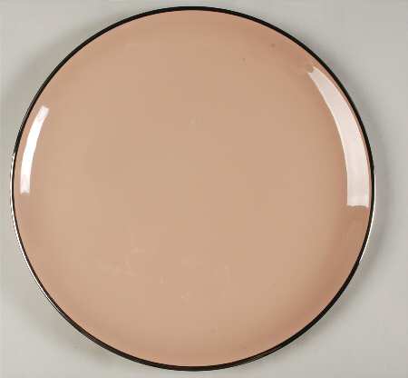 Sandalwood (Platinum Trim) 13" Chop Plate (Round Platter)